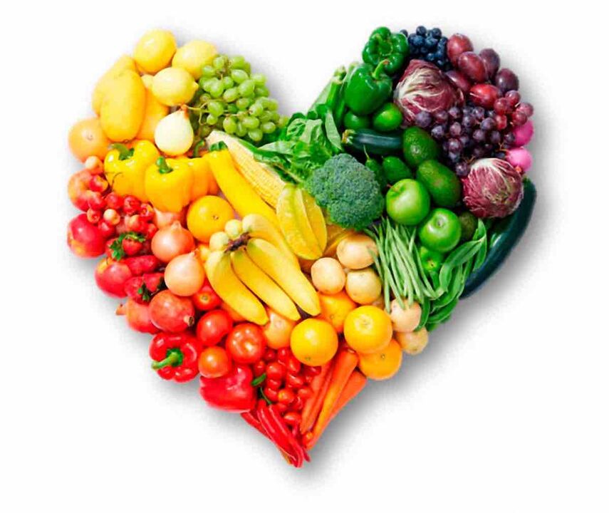 Rôzne druhy zeleniny a ovocia pre obľúbenú diétu